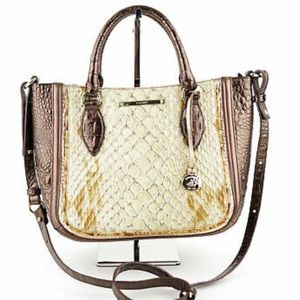 Brahmin Small Lena Honey Carlisle Bag